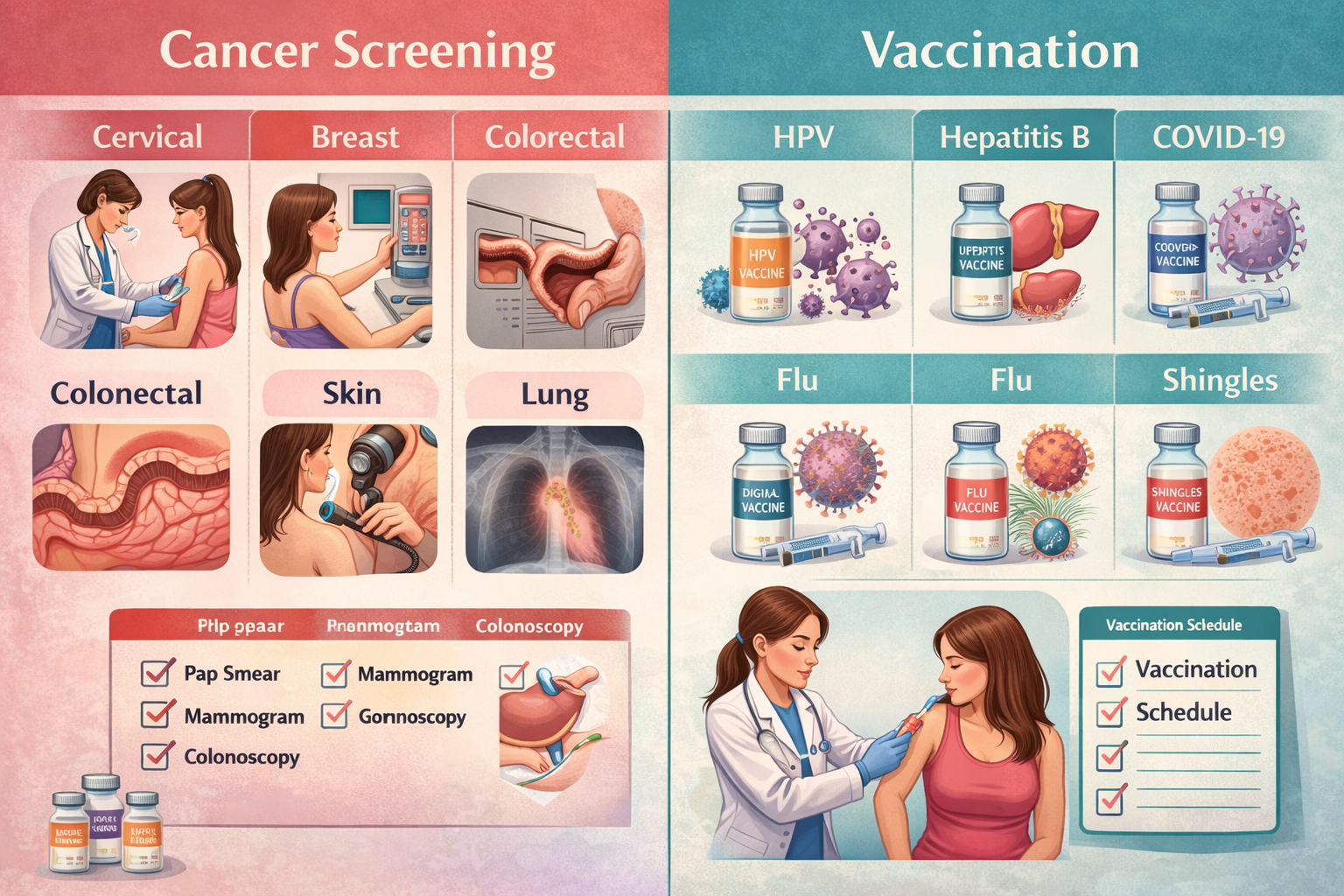 Cancer Screening / Vaccination